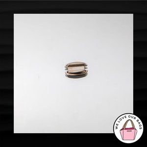 NEW COACH TURNLOCK SILVER NICKEL PLATE REPLACEMENT